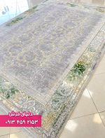 فرش افشان اسلیمی صدفی
