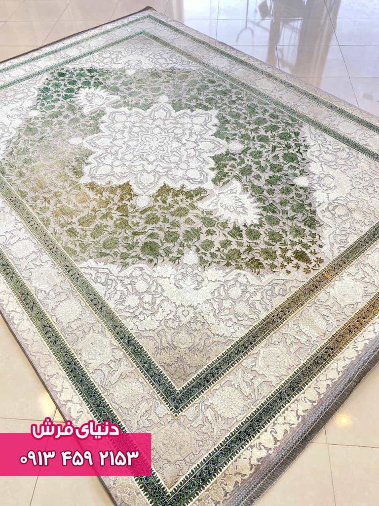 فرش طرح هریس صدفی