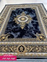 فرش طرح ژیوا سرمه ای 2