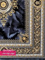 فرش طرح ژیوا سرمه ای 3