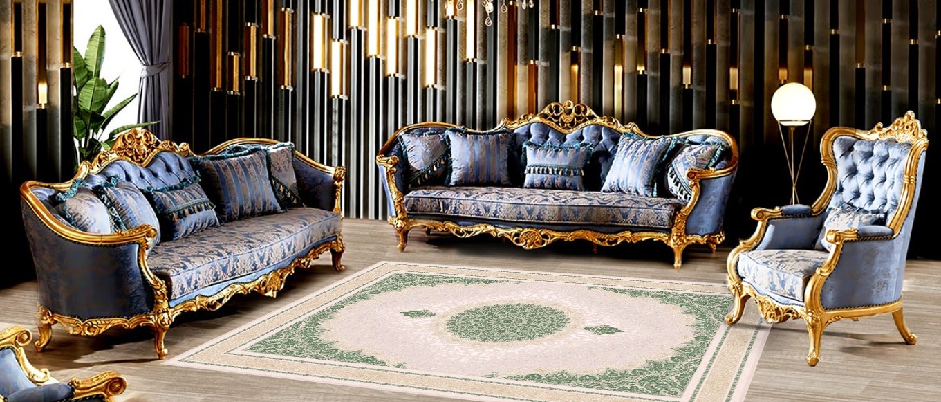 خرید فرش ماشینی سبز (2)