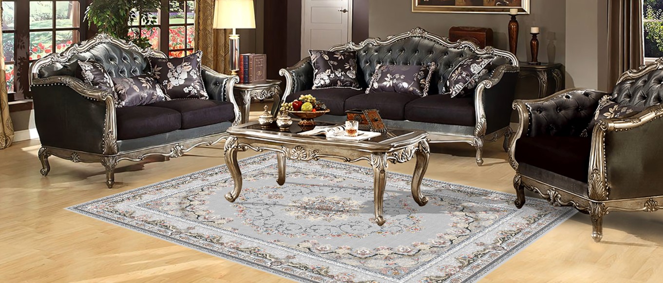 خرید فرش نقره ای 2