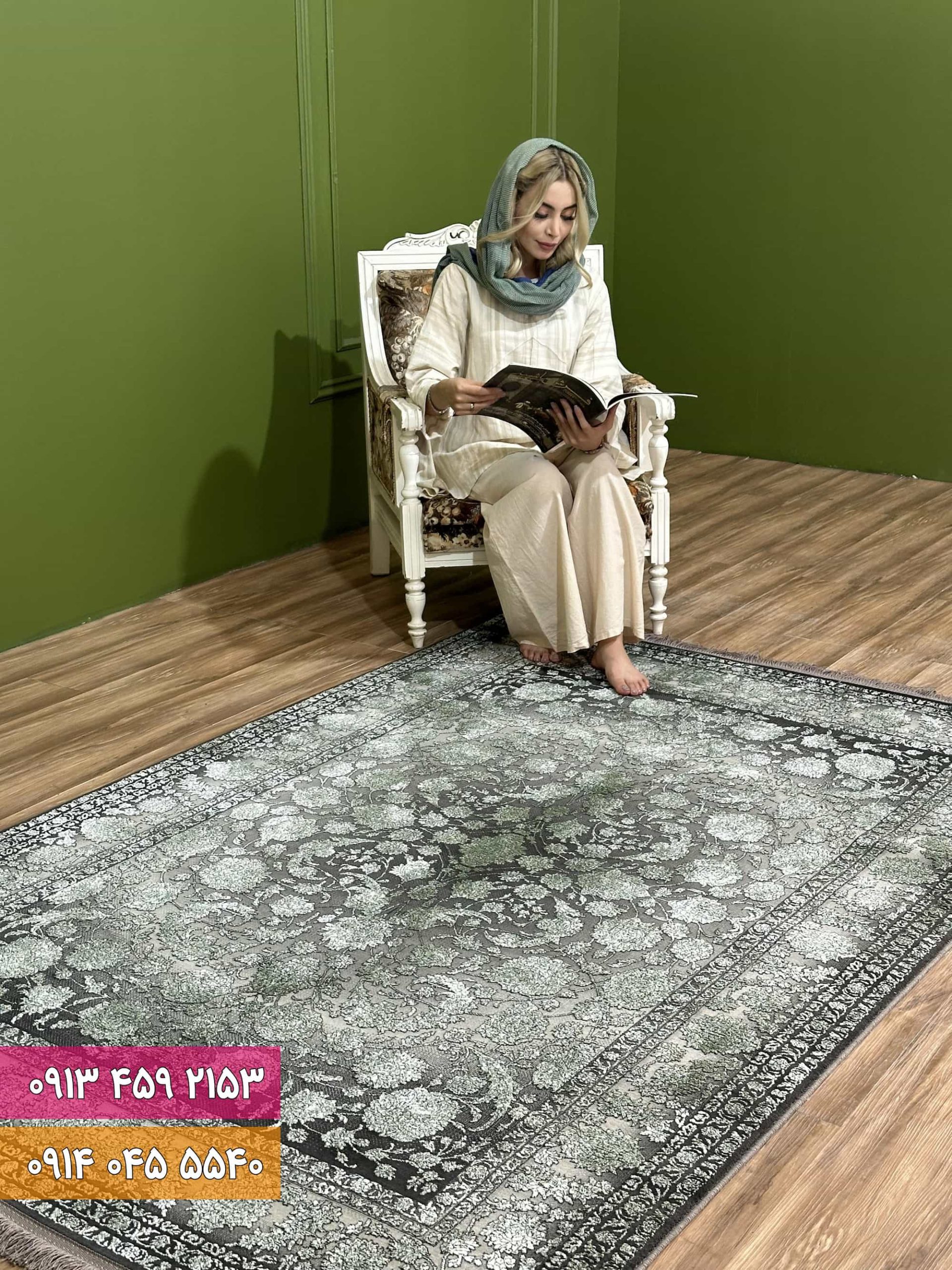 فرش سیزان کد 73017 zg (2)