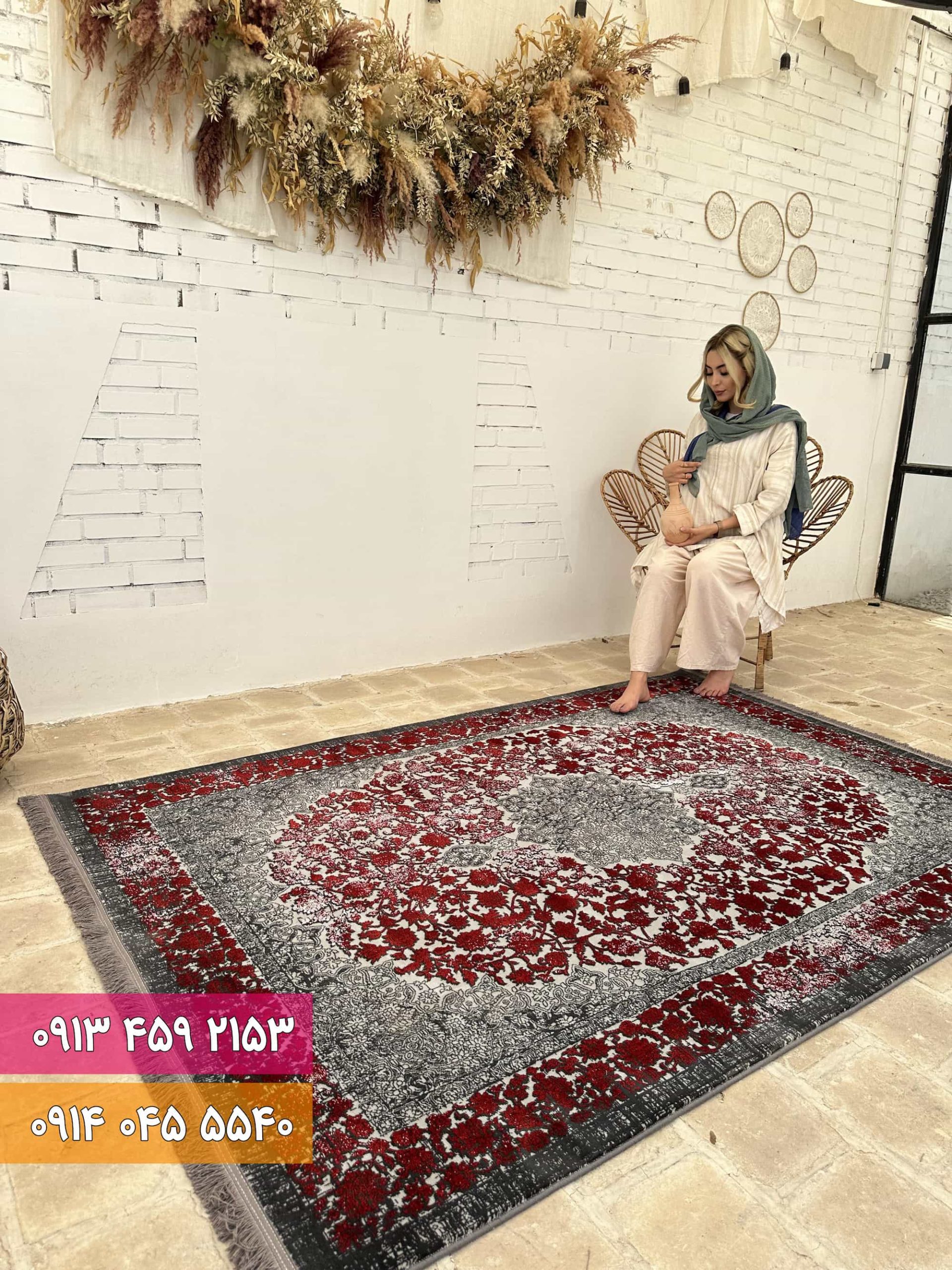 فرش سیزان کد 73056 ZL (4)