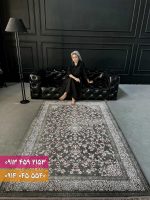 فرش کد 73111DL طوسی لاکی 1