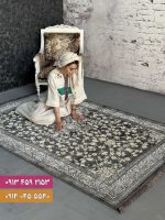 فرش کد 73111DT طوسی طلایی 2