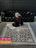 فرش کد 73111DL طوسی لاکی 3