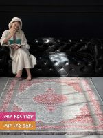 فرش کد 73121DL طوسی لاکی 1