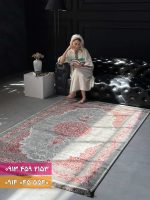 فرش کد 73121DL طوسی لاکی 2
