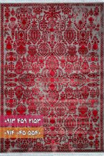 فرش کد 73128DL طوسی لاکی