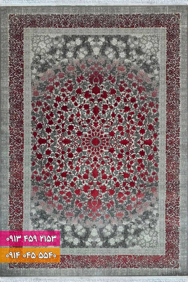 فرش کد 73135 dl طوسی لاکی