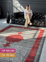 فرش کد 73141DL طوسی لاکی 21