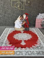 فرش کد 73144 لاکی زغالی 1