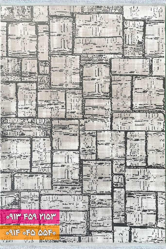 فرش فانتزی کد 41193B بژ