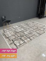 فرش فانتزی کد 41193B بژ 2