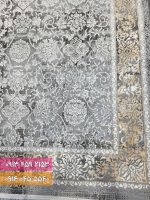 فرش فانتزی کد 41920N نقره ای 111