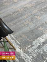 فرش فانتزی کد 42020N نقره ای 1