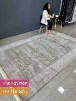 فرش فانتزی کد 42063KB کرم بژ 2
