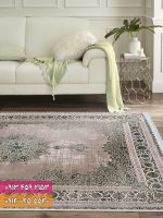 فرش کد 71005KG کرم سبز 1