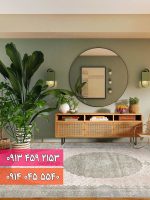 فرش کد 71050NG نسکافه ای سبز 4