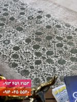 فرش کد 71053NG نسکافه ای سبز 2