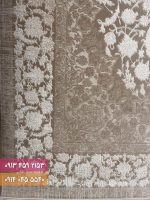 فرش کد 71056NW نسکافه ای سفید 2