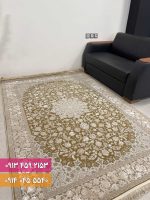 فرش کد 71212NT نسکافه ای طلایی 2