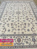 فرش طرح افشان کرم 1