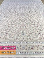 فرش طرح بهار کرم 1