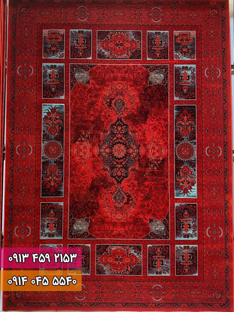 فرش طرح خشتی روناسی