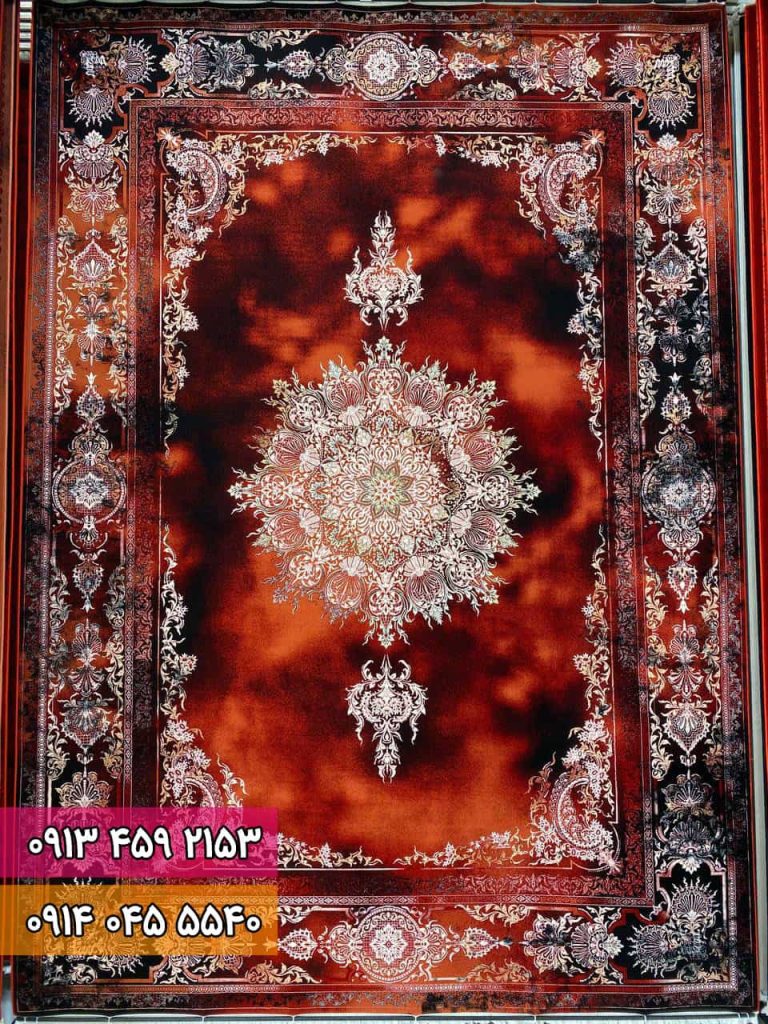 فرش طرح ویولت روناسی 1