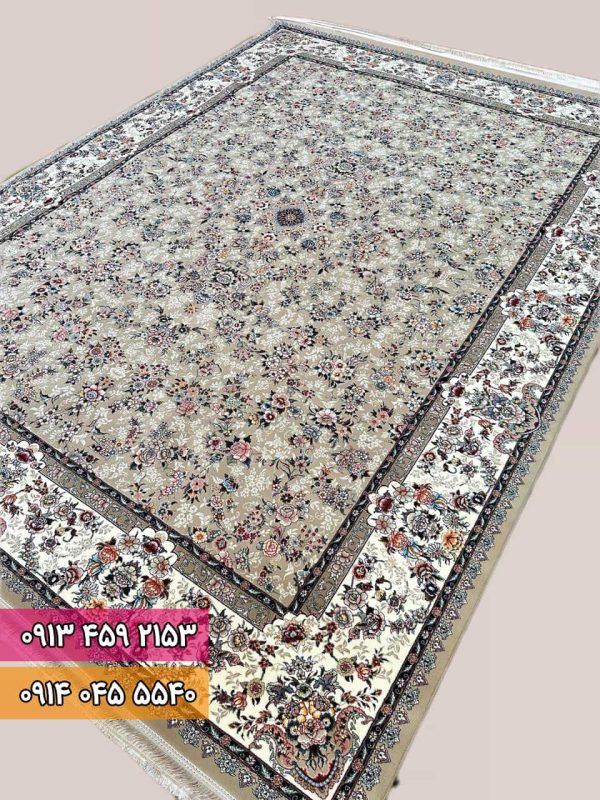 فرش افشان ارمیتا بژ 1