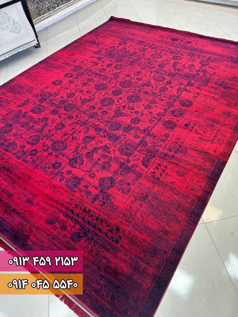 فرش طرح پانیذ لاکی